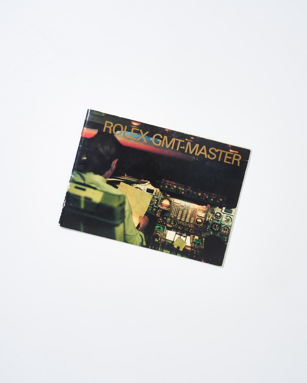 Rolex GMT-Master Booklet Vintage