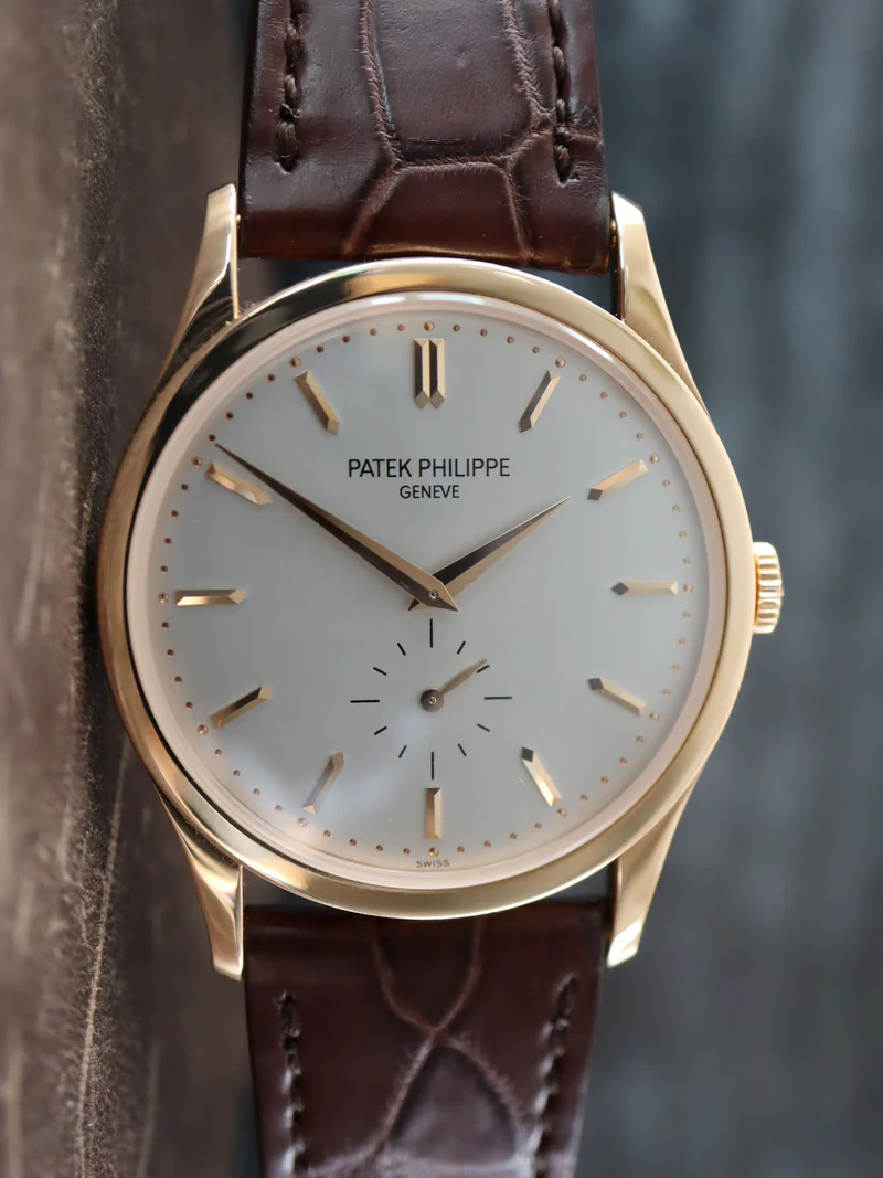 Patek Philippe Calatrava Silver Dial 5196R with extract