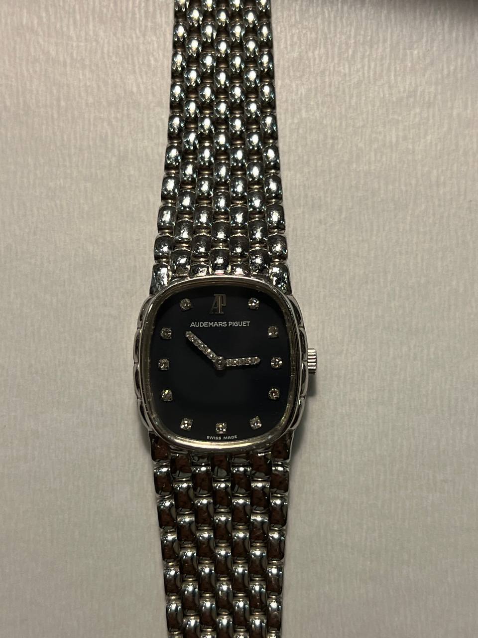 Audemars Piguet Mini Cobra White Gold Diamond Dial