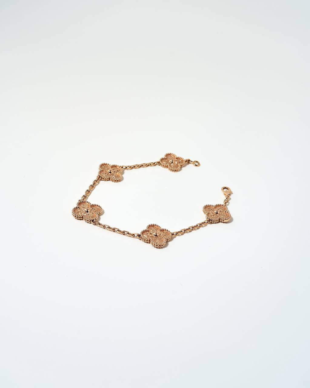 Van Cleef & Arpels Vintage Alhambra 5 Motifs Rose Gold