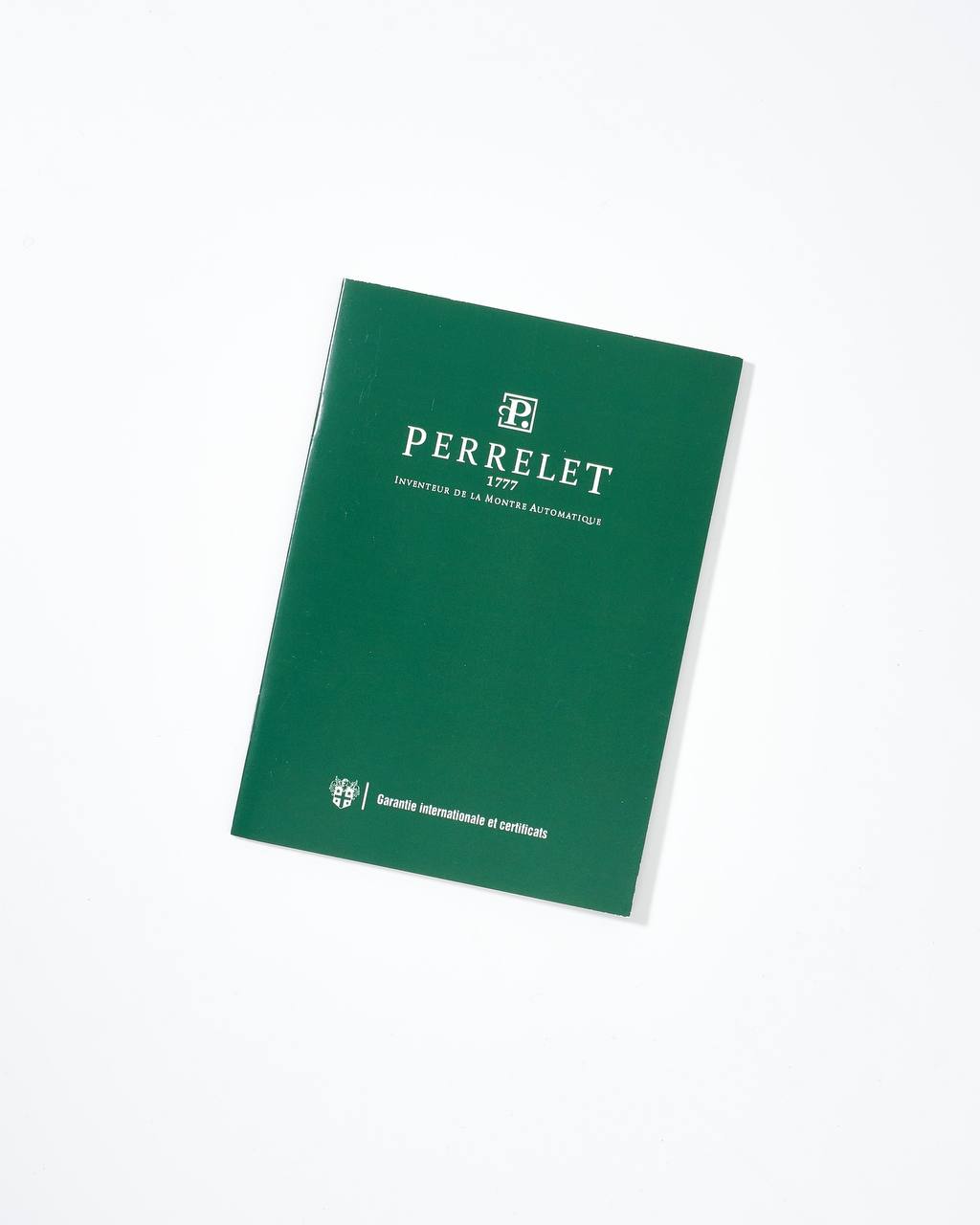 Perrelet Guarantee Booklet NEW