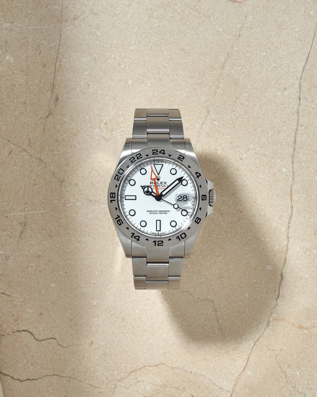 Rolex Explorer II 42mm White Dial 226570 