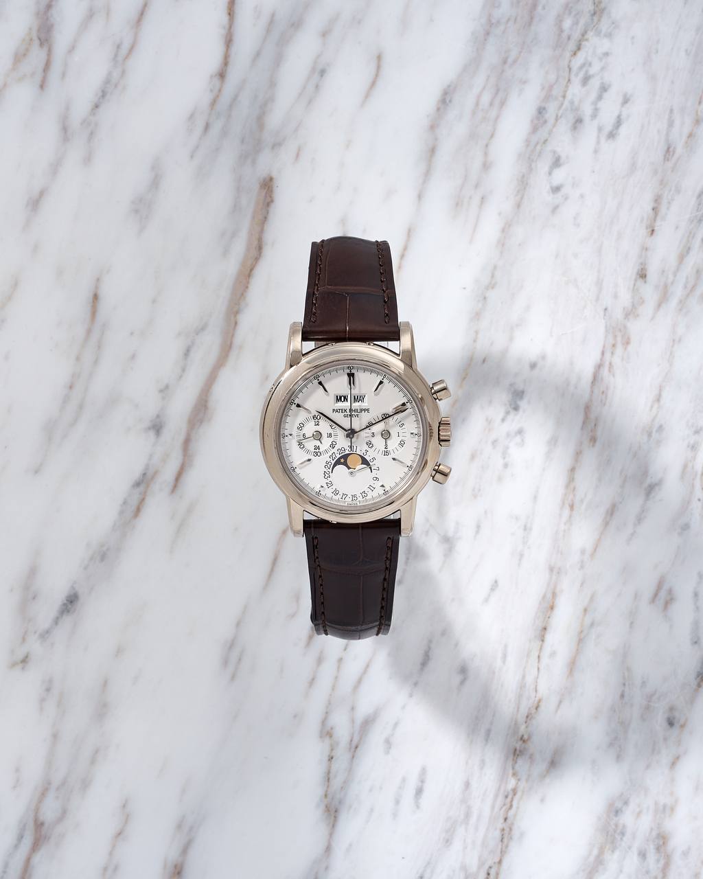 Patek Philippe Perpetual Calendar 3970EG White Gold