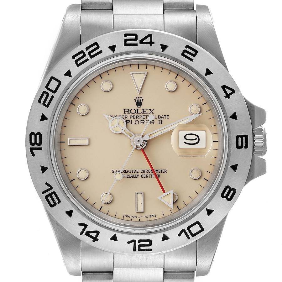 Rolex Explorer II 40mm Cream Dial 16550