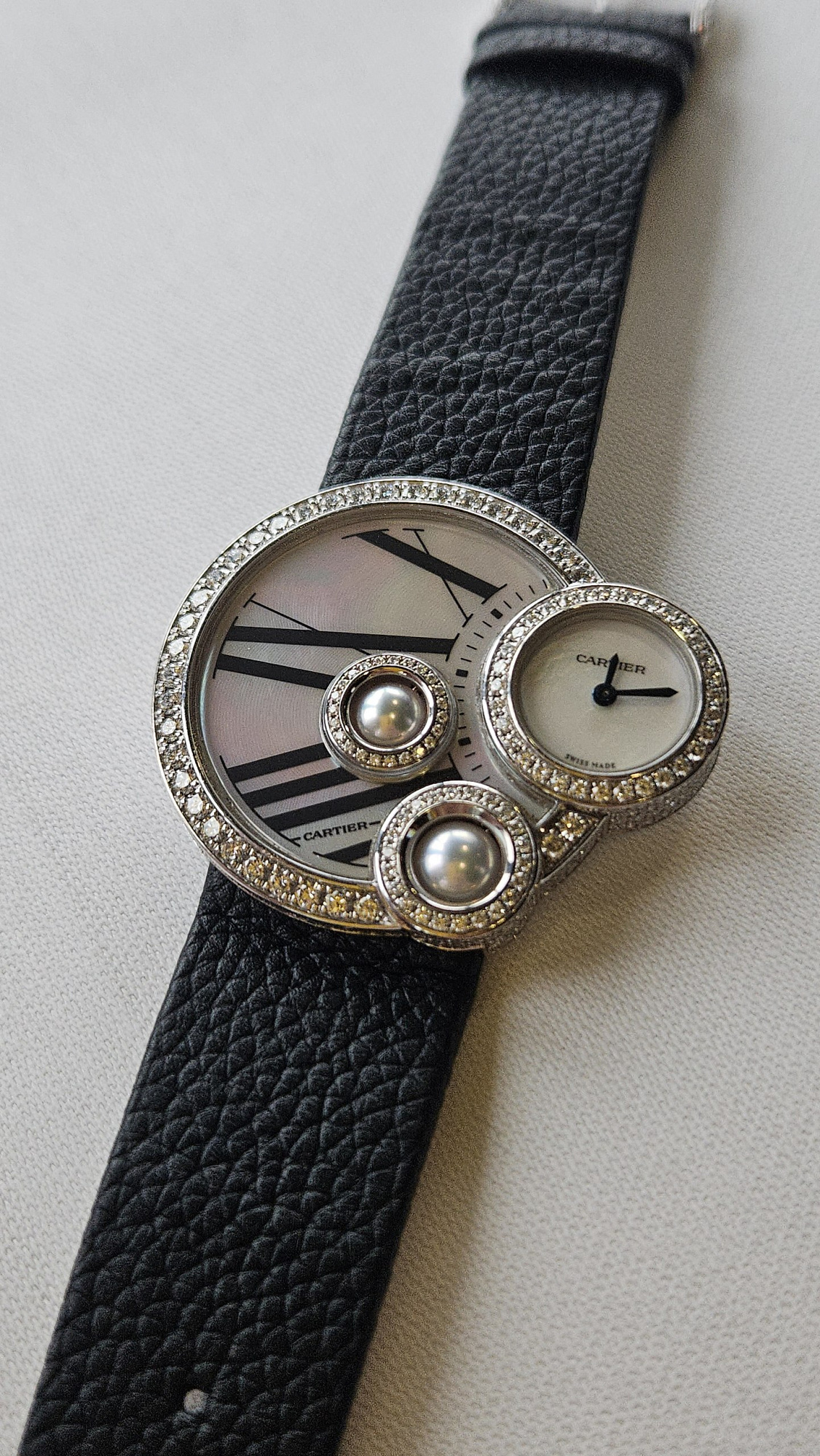 Cartier Libre Perles White Gold MoP Dial 3053