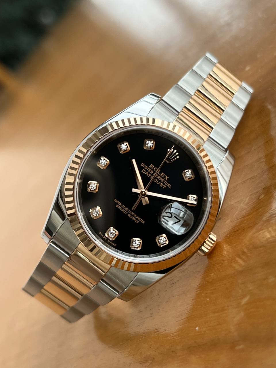 Rolex Datejust 36mm Steel & Gold M Series 116231