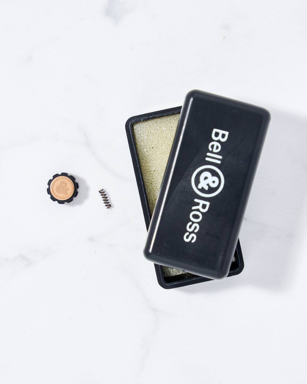 Заводная головка Bell & Ross Krone Rose Gold & Rubber NEW