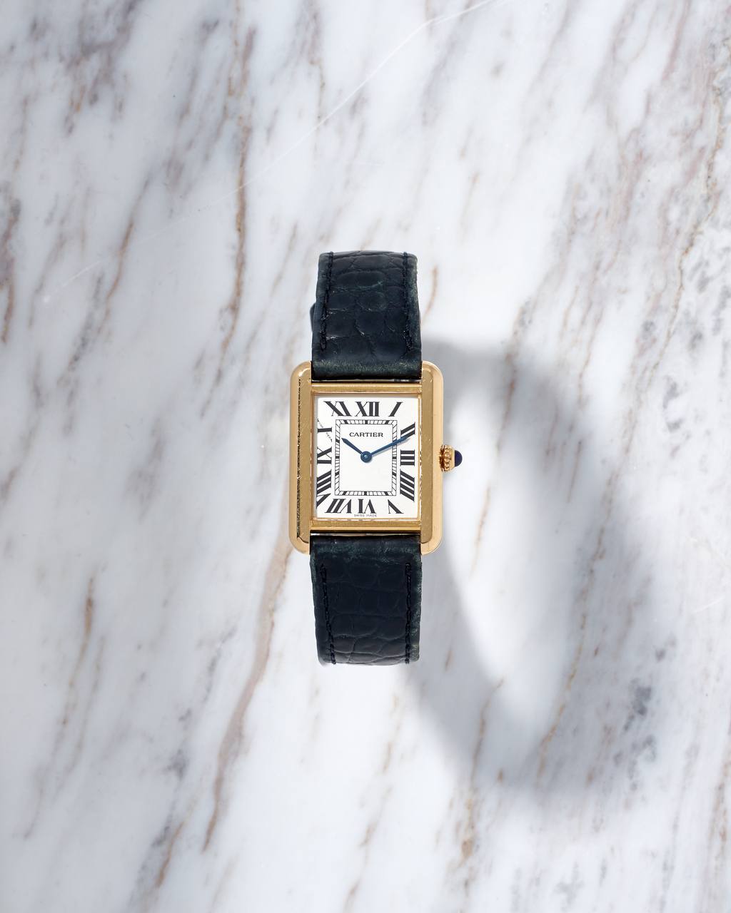 Cartier Tank Solo Steel & Gold 2743