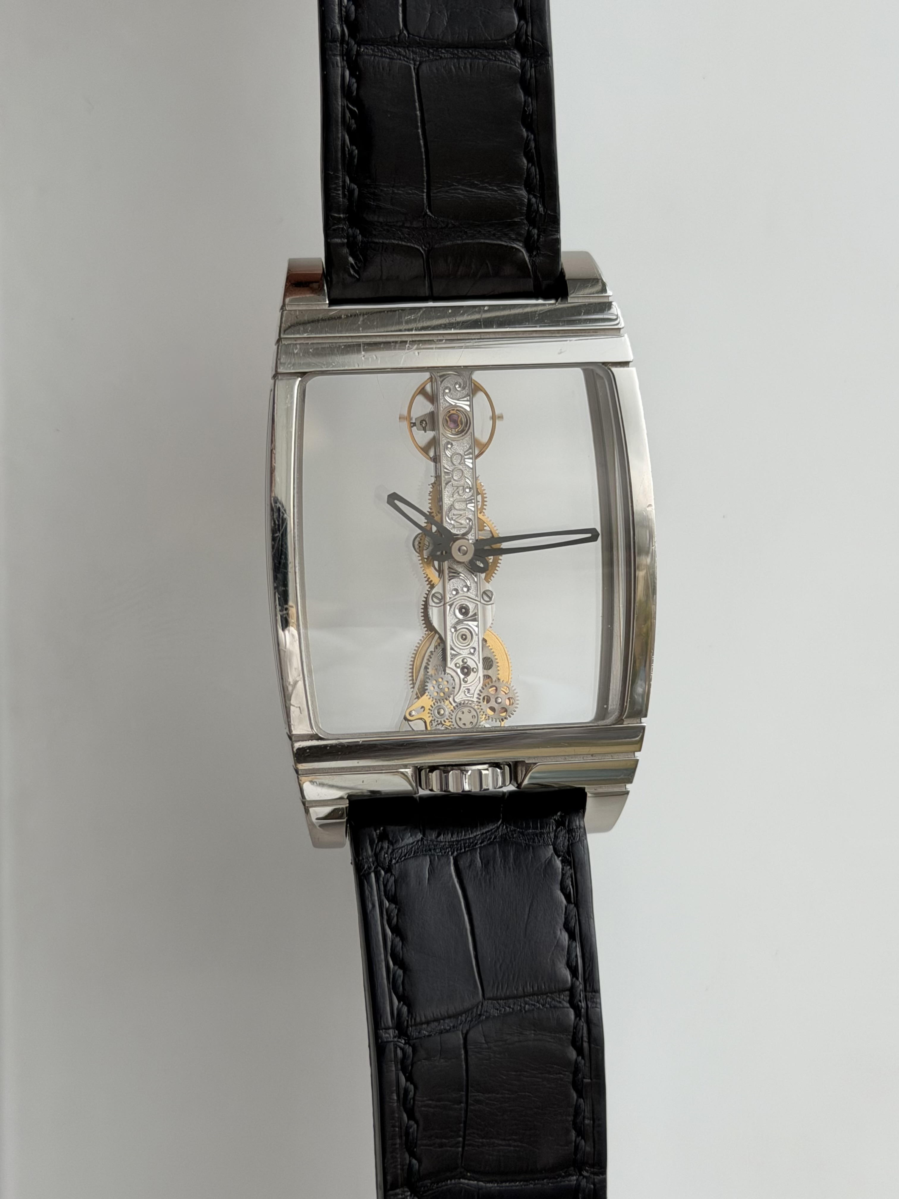 Corum Golden Bridge White Gold
