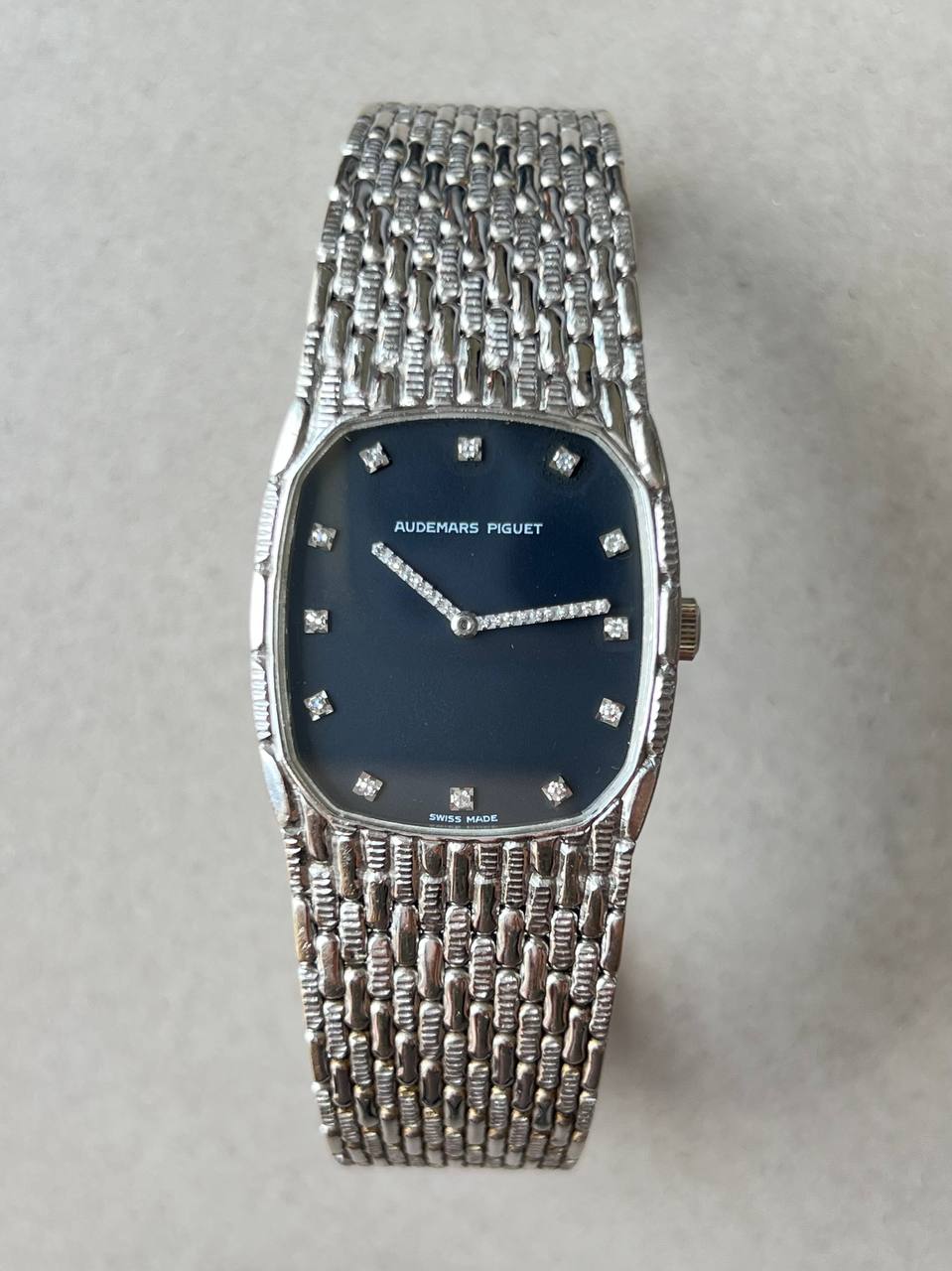 Audemars Piguet Cobra White Gold Diamond Hands 