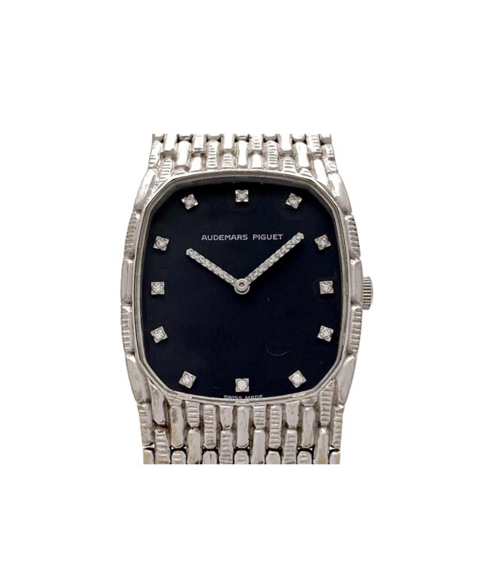 Audemars Piguet Cobra White Gold Diamond Hands 