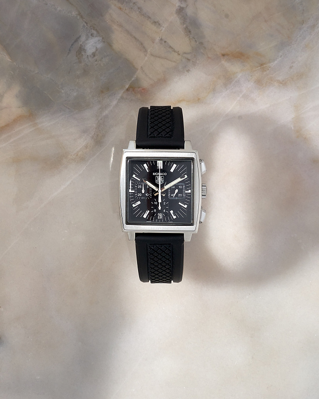 TAG Heuer Monaco Chronograph Black Dial