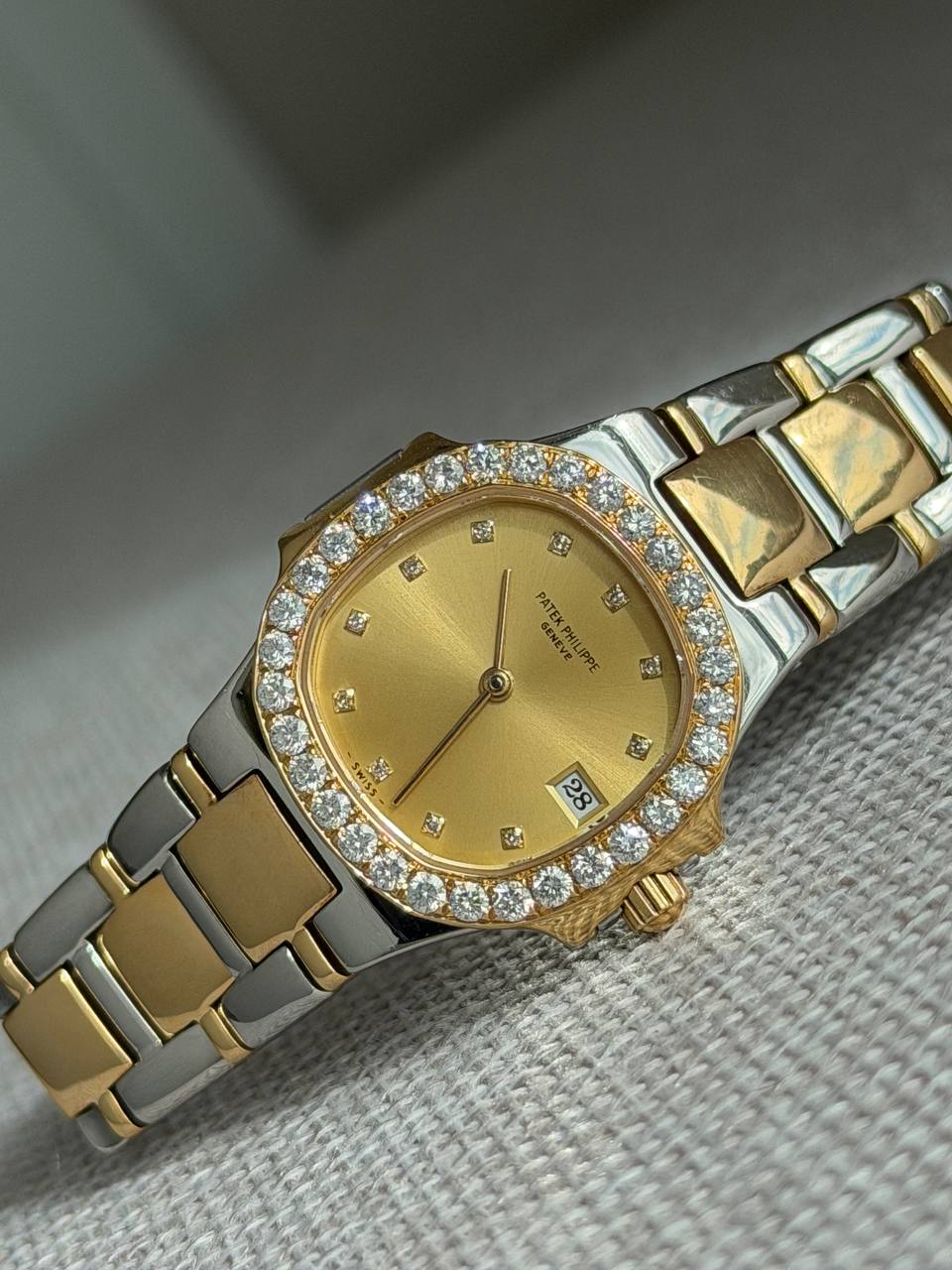 Patek Philippe Nautilus 4700 Aftermarket Diamond