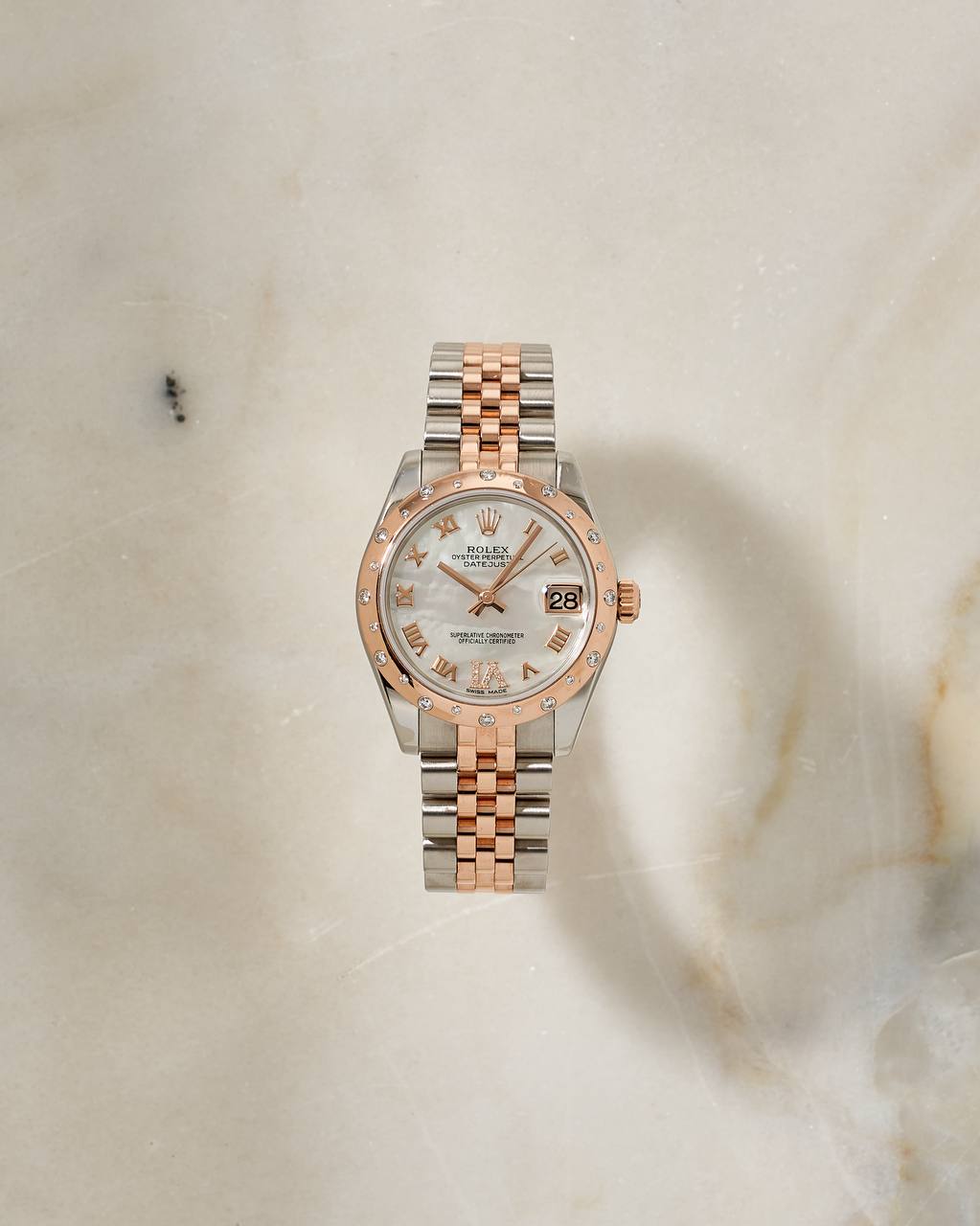 Rolex Datejust 31mm Diamonds and MoP Dial 178341