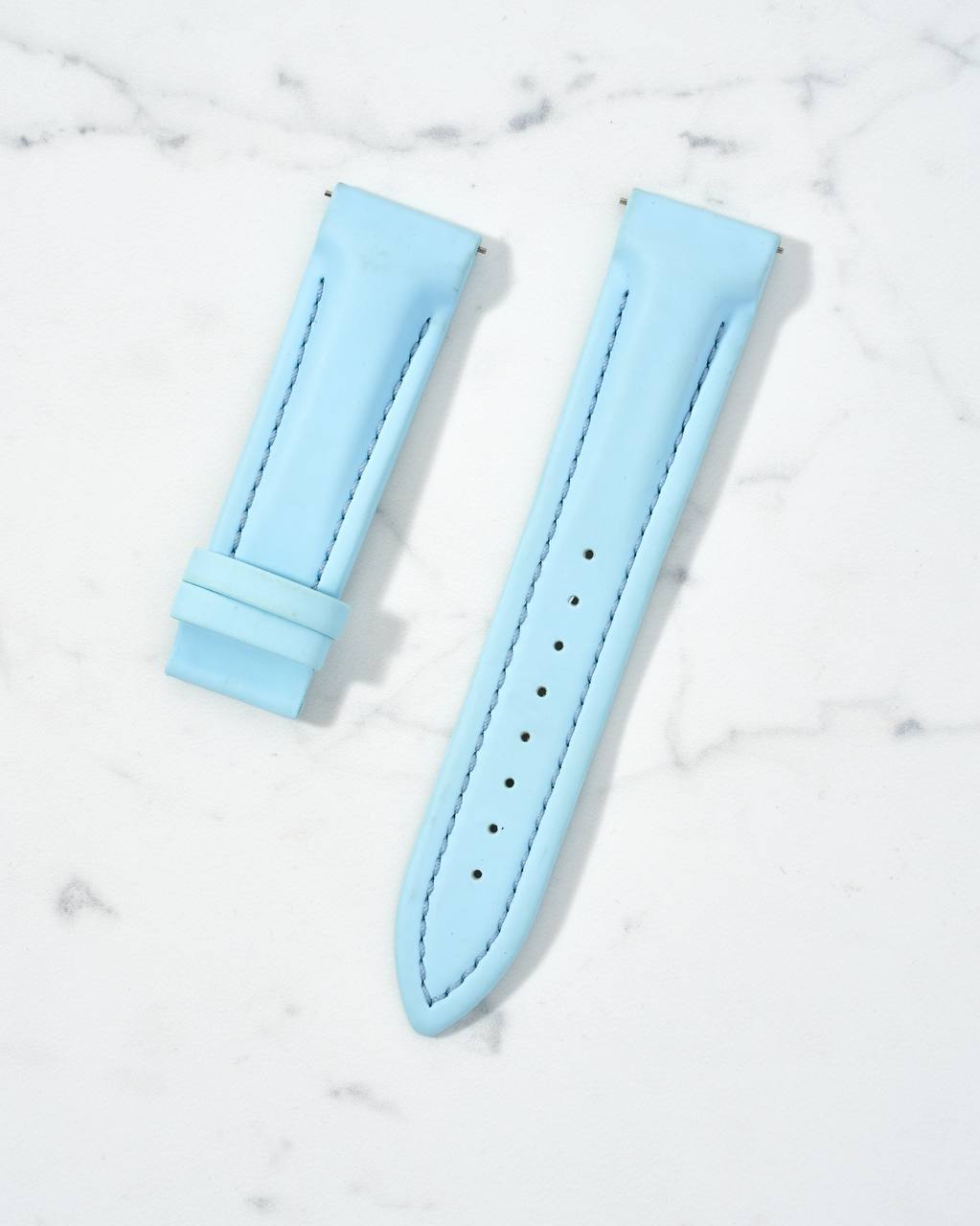 Jacob & Co. Polyurethane Rubber Blue Strap 22x20 mm