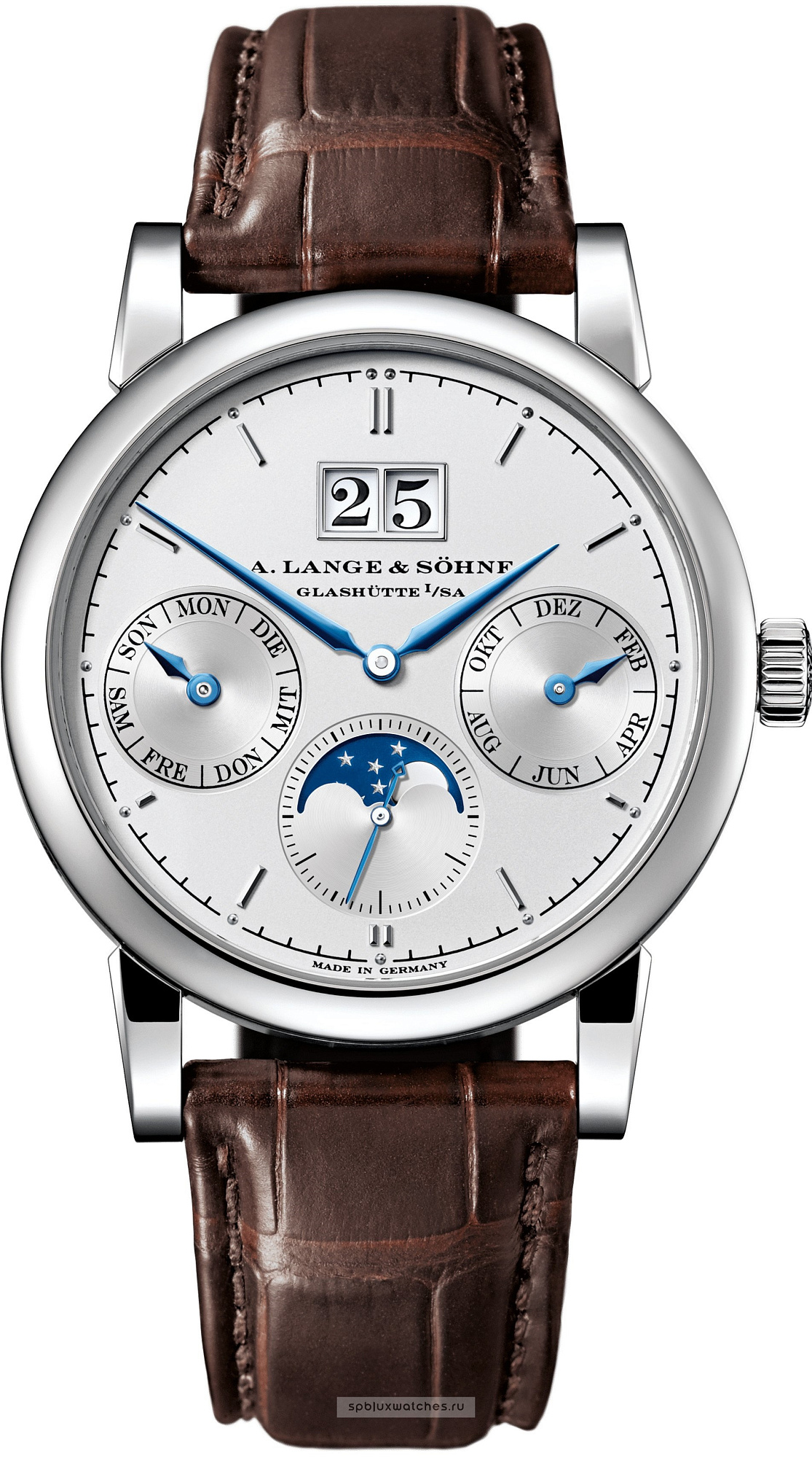 A. Lange & Söhne Saxonia Annual Calendar White Gold