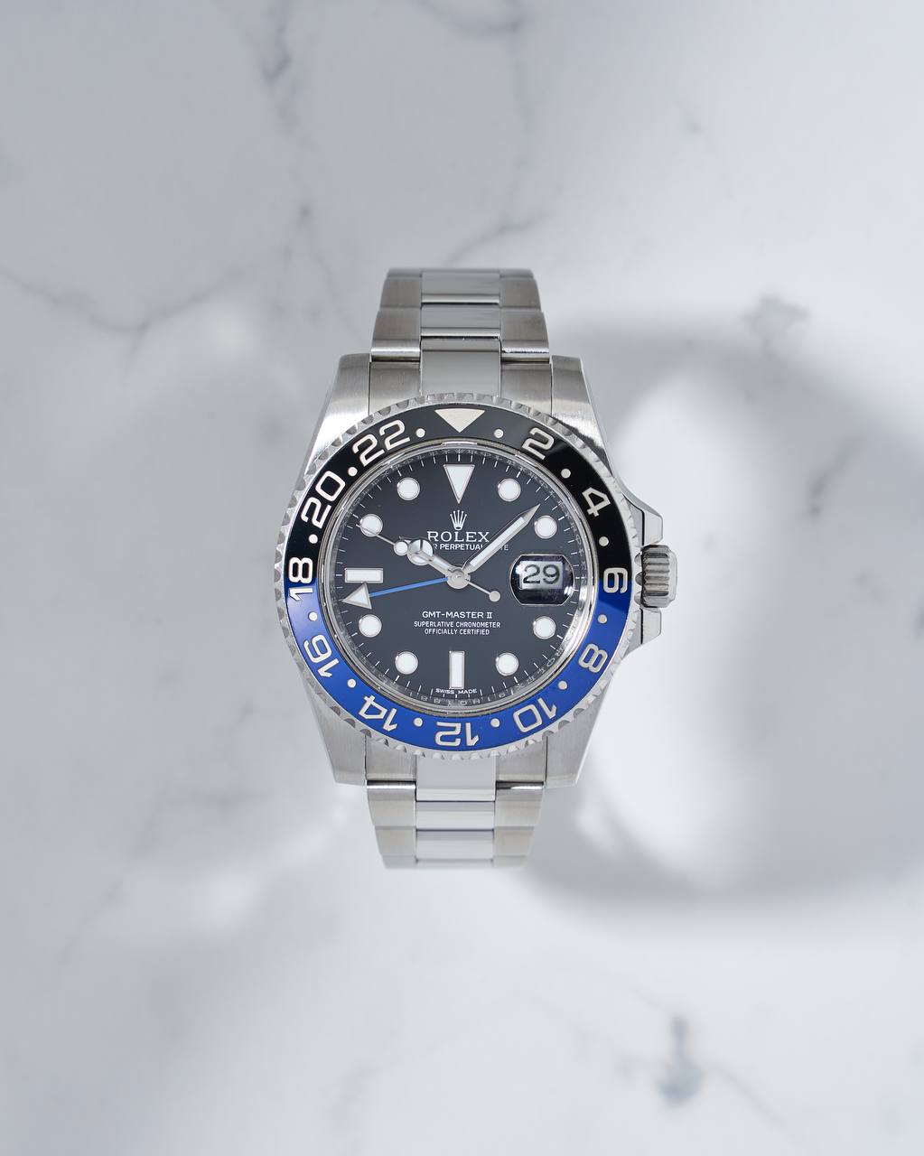 Rolex GMT-Master II Batman 40mm 116710BLNR