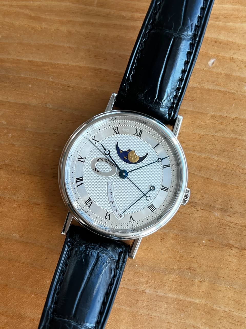 Breguet Classic Moonphase Power Reserve 7787 White Gold