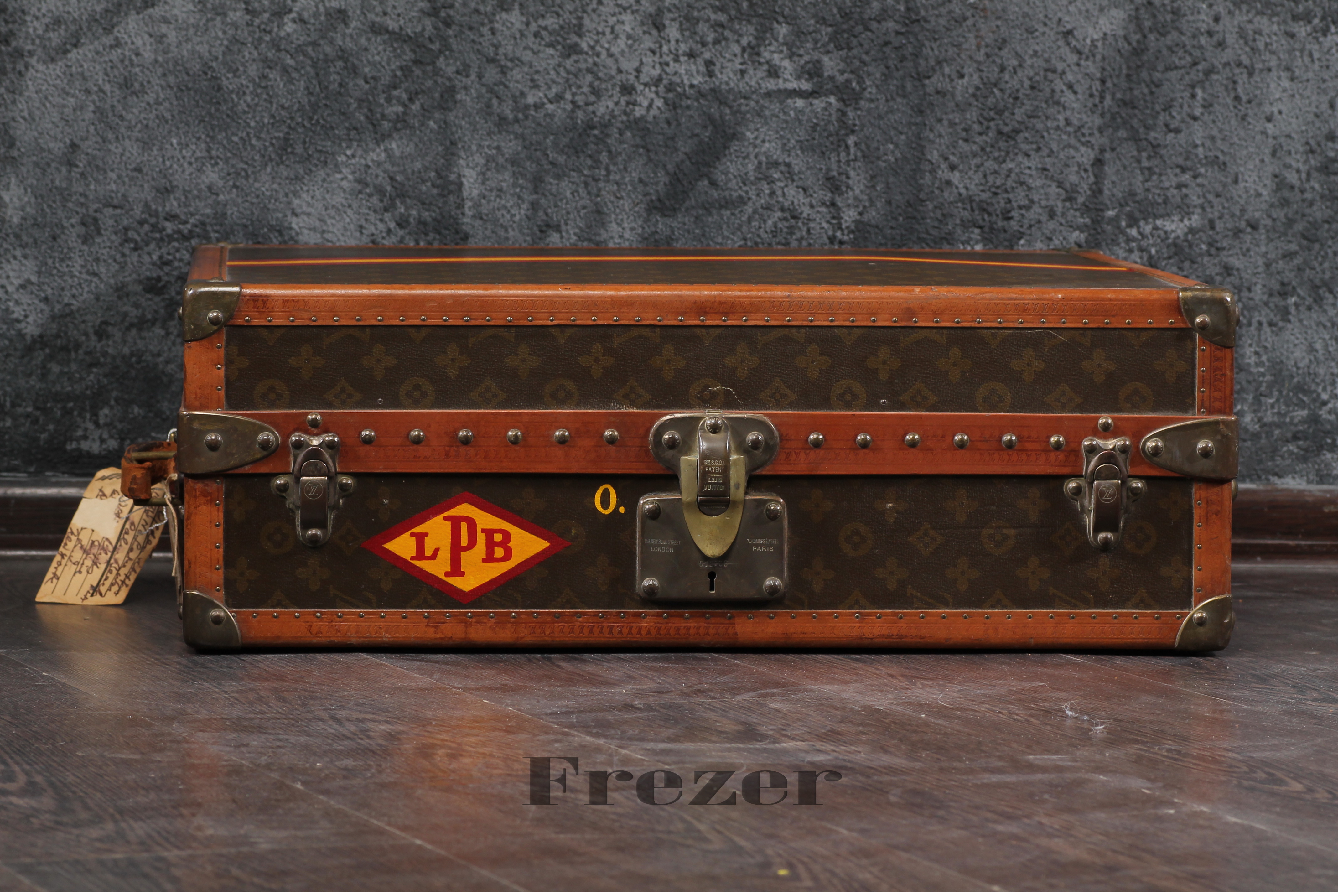 Louis Vuitton Monogram Trunk "L.P.B."