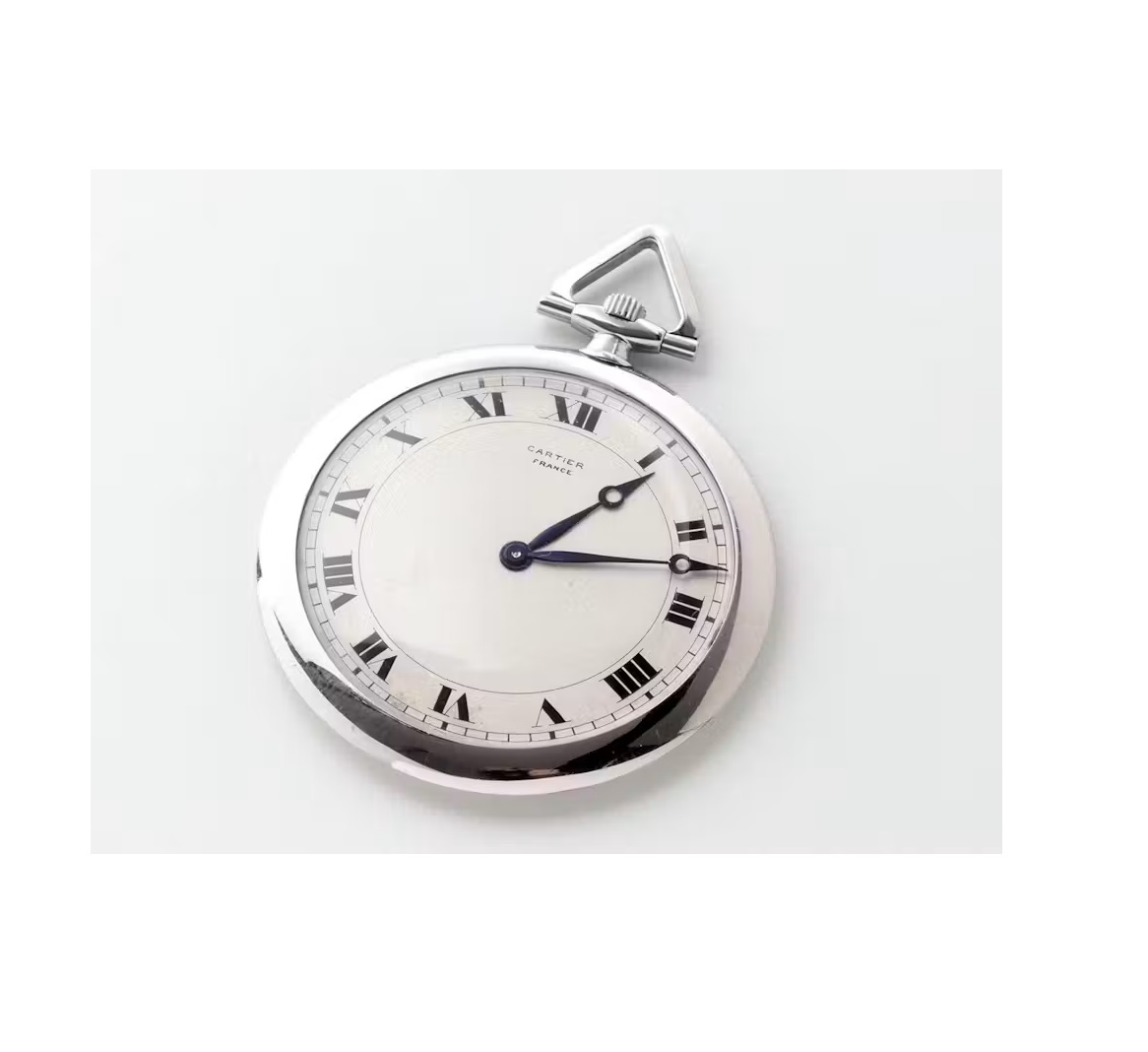 Cartier Pocket Watch Platinum