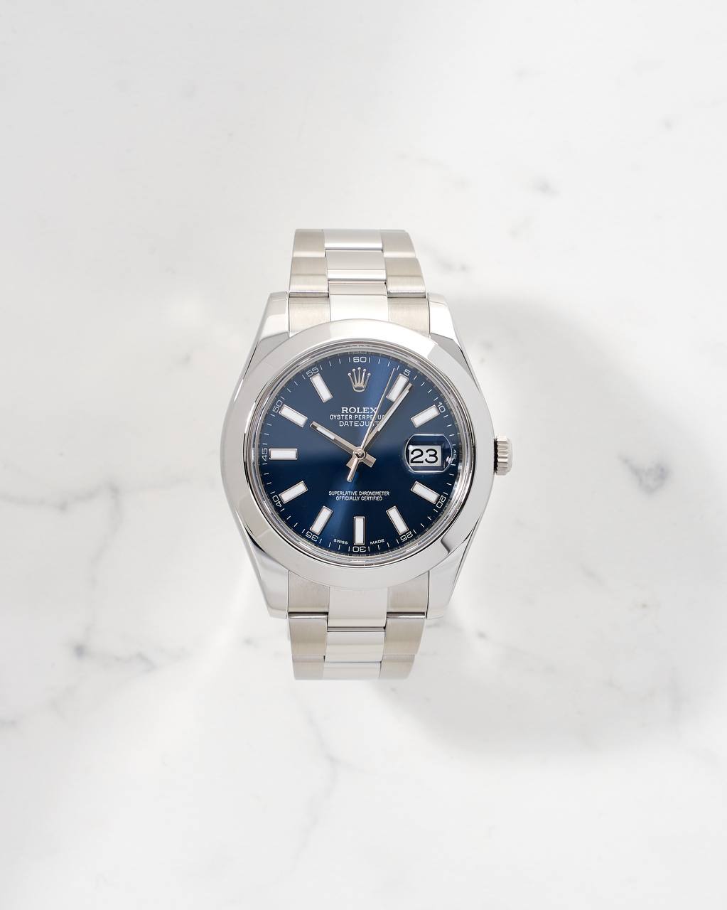 Rolex Oyster Perpetual Datejust II 41 mm Blue Dial 116300