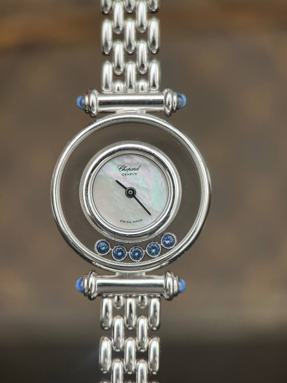  Chopard Happy Diamonds MoP Dial White Gold 4112