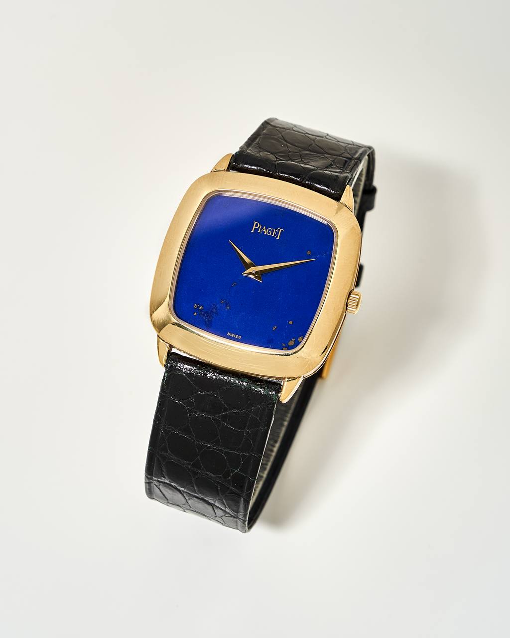 Piaget Cushion Mechanique Lapis Lazuli Dial 9928 