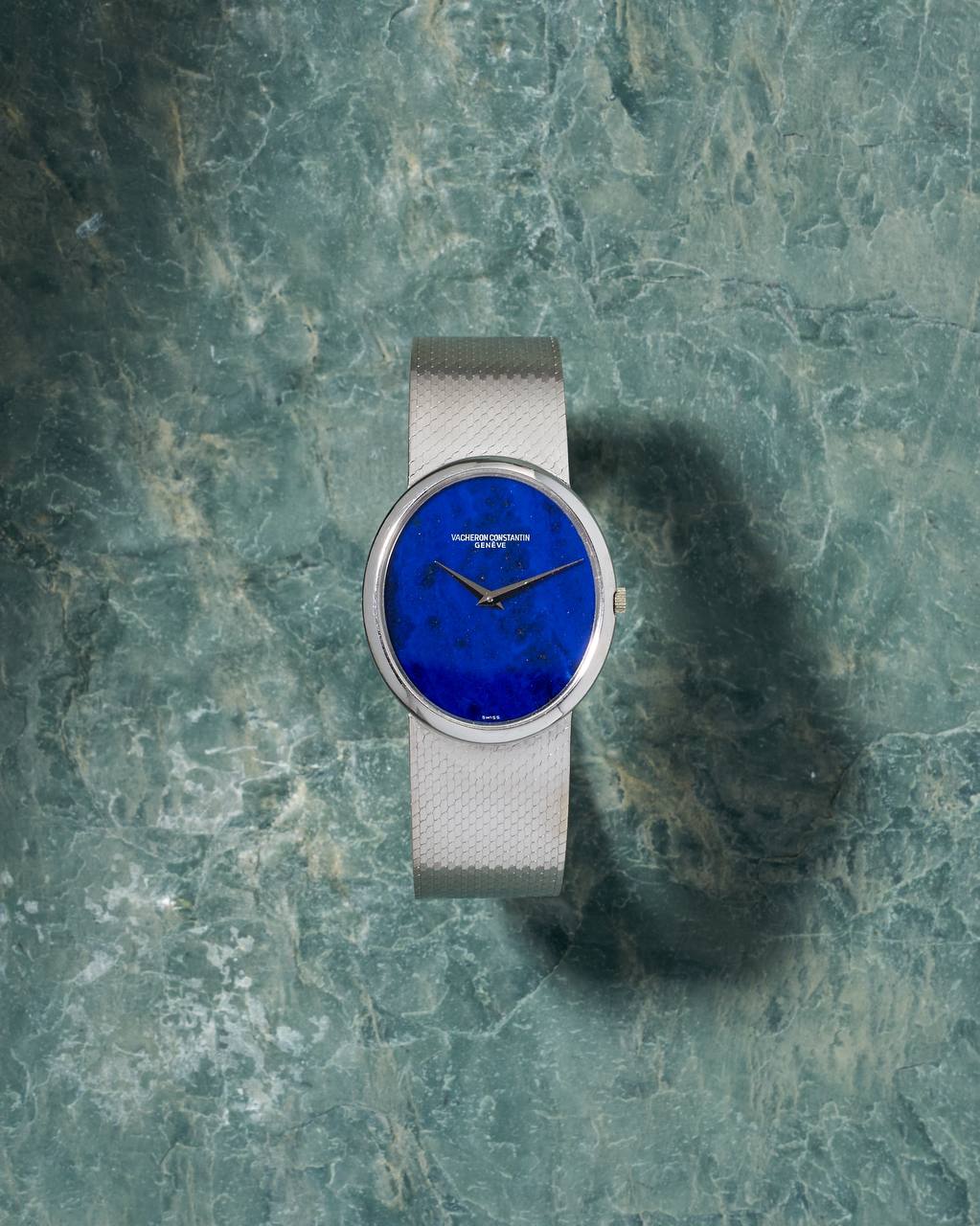 Vacheron Constantin Classic Oval White Gold Lapis Lazuli Dial 2047