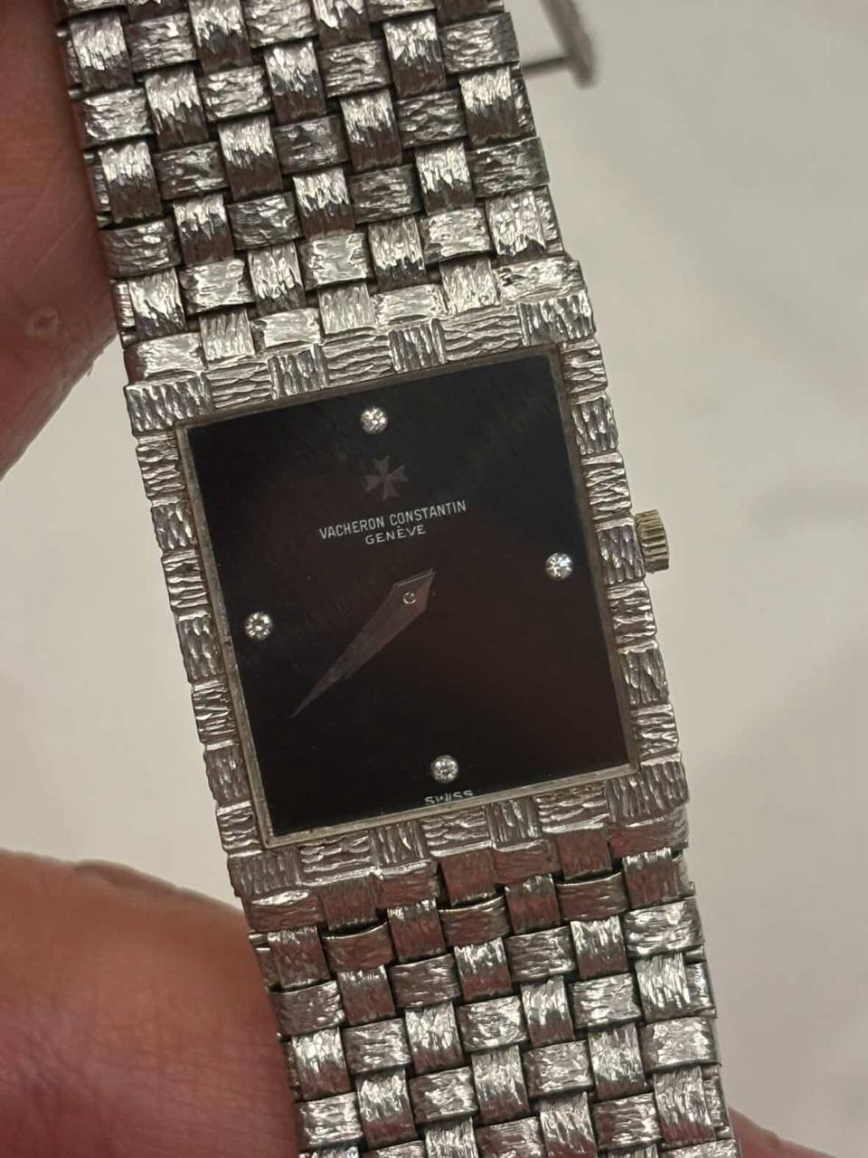 Vacheron Constantin Onyx Dial White Gold