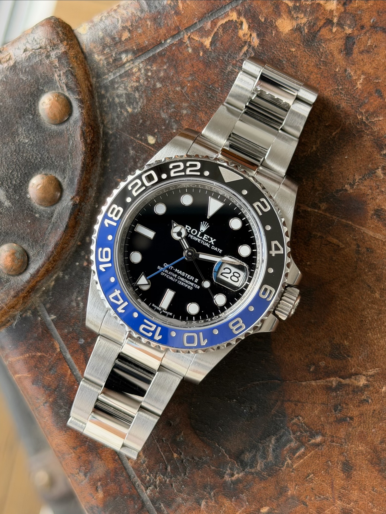 Rolex GMT-Master II Batman 40mm 116710BLNR