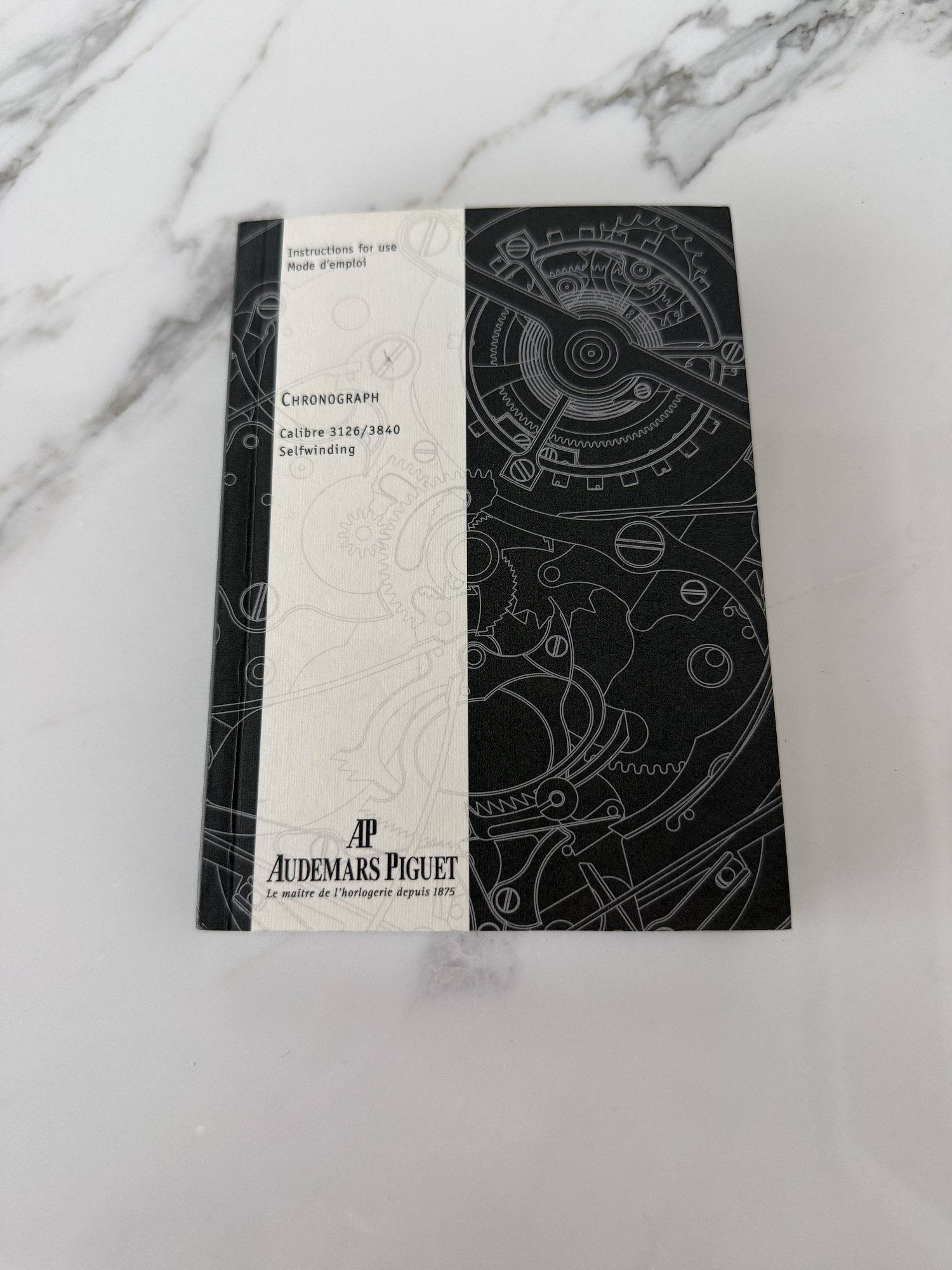 Инструкция Audemars Piguet Instruction Calibre 3126/3840 Booklet