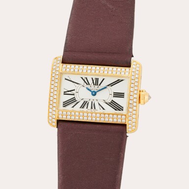 Cartier Tank Divan Factory Diamonds 2601