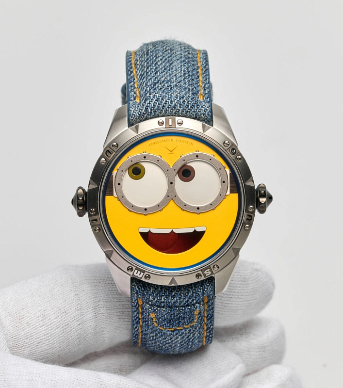 Konstantin Chaykin Wristmons Minions Titanium NEW