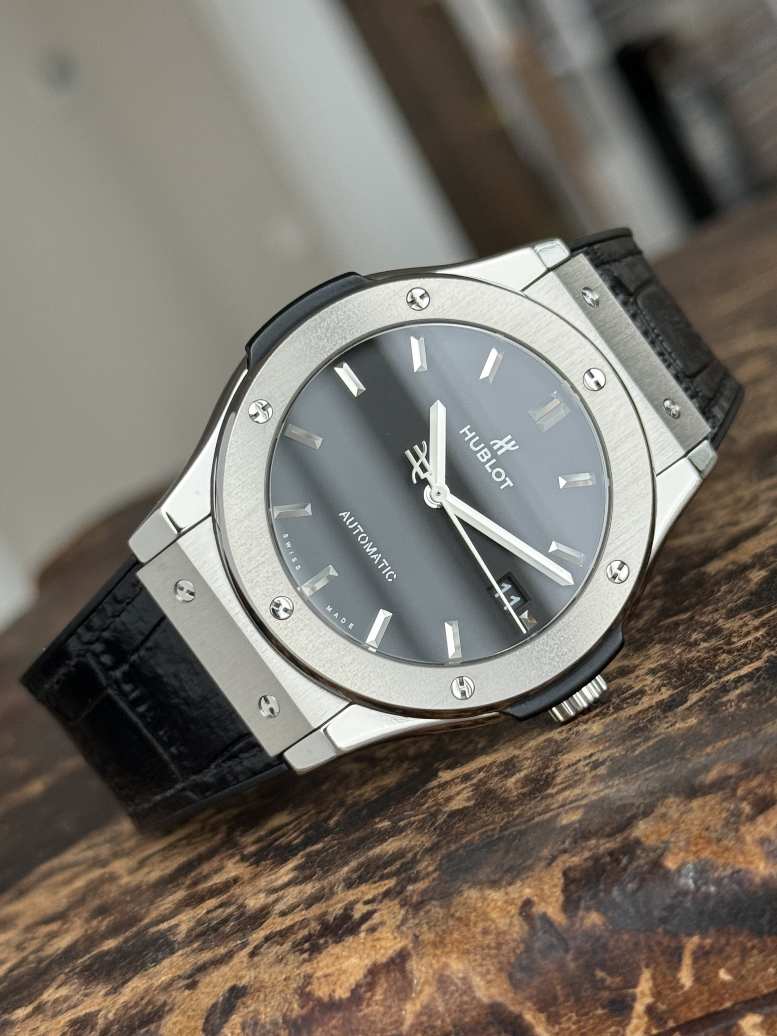 Hublot Classic Fusion 45mm Black Dial