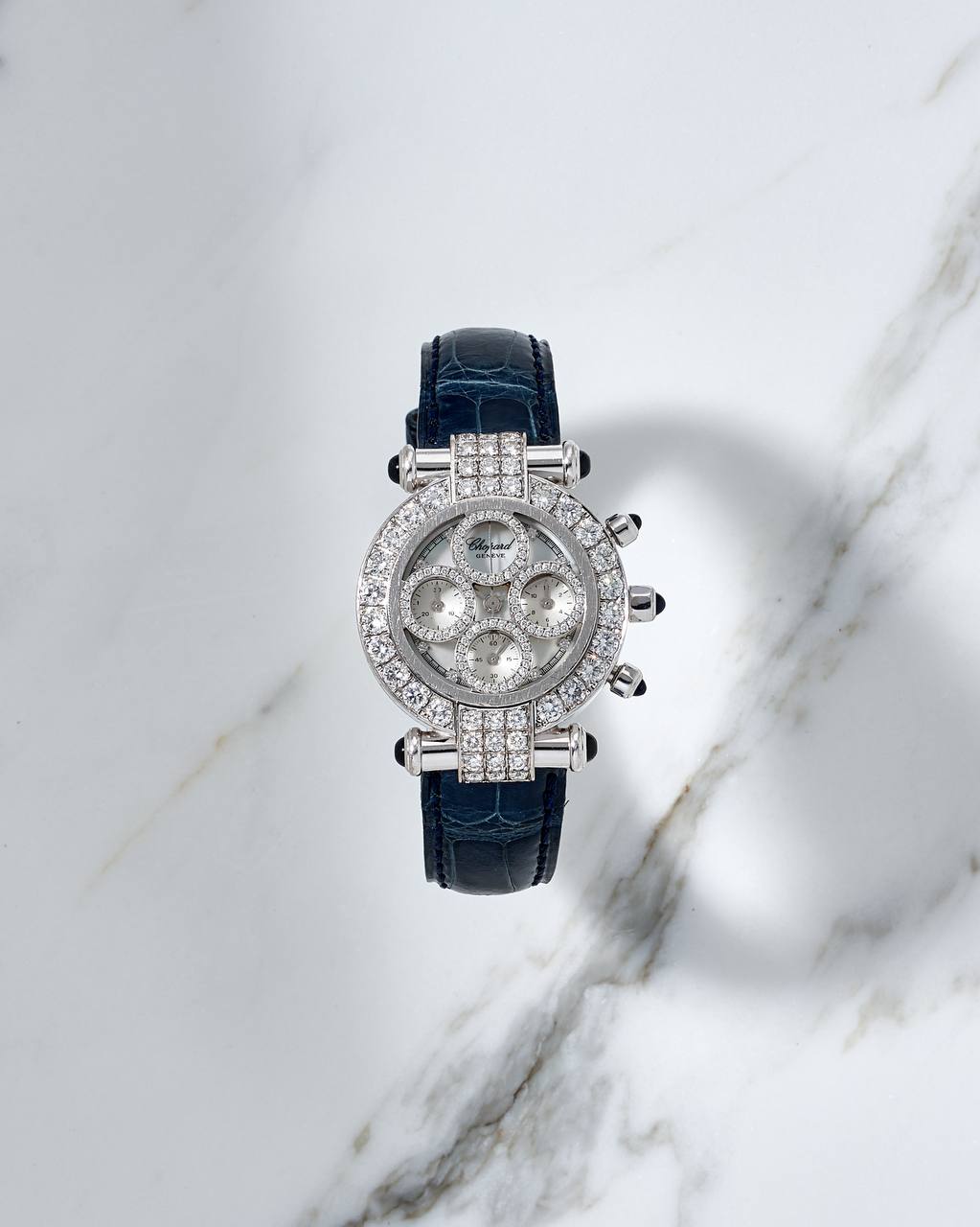 Chopard Imperiale Chronograph White Gold MoP&Diamonds 3386