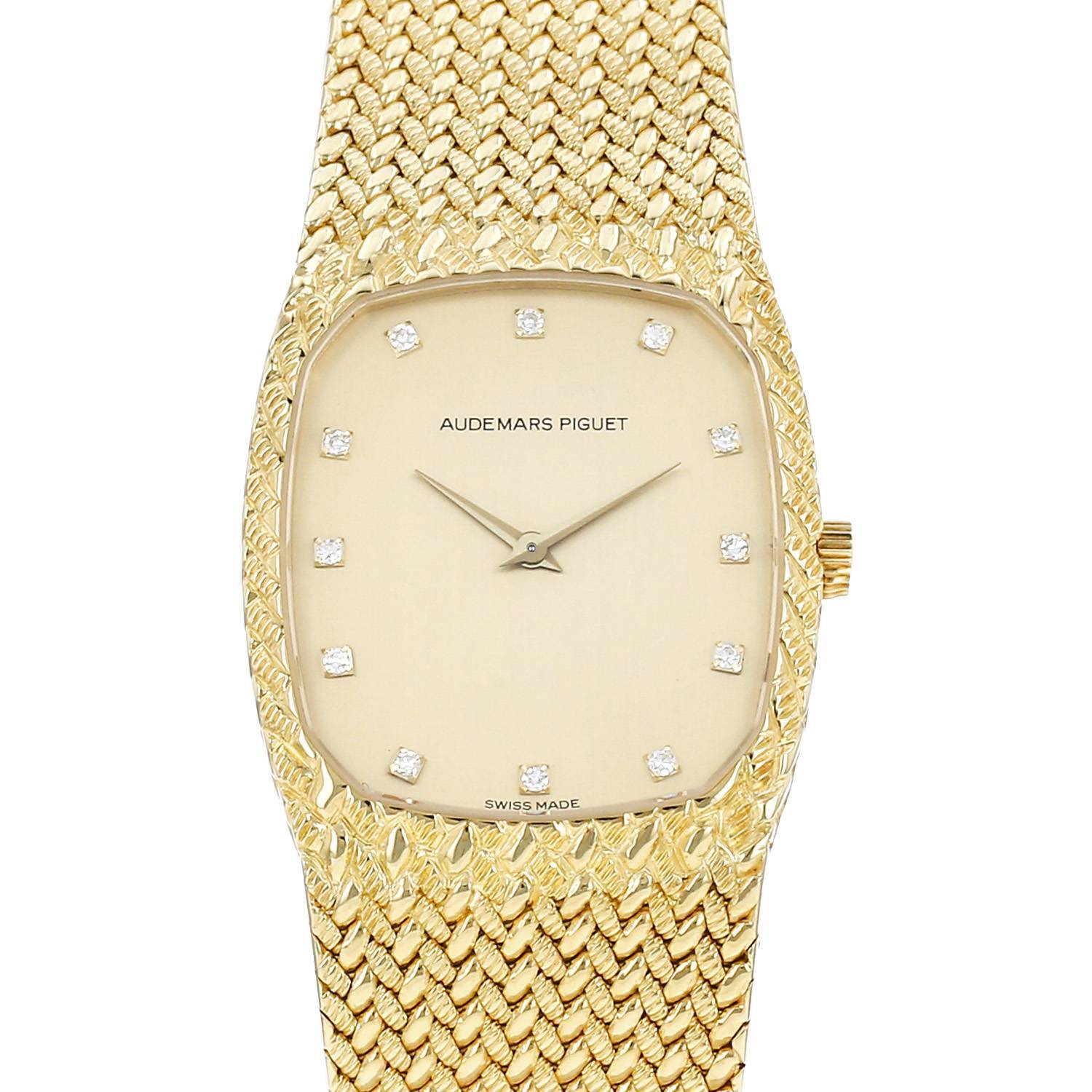 Audemars Piguet Cobra Gold Diamond Dial 14126