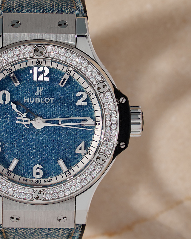 Hublot denim top