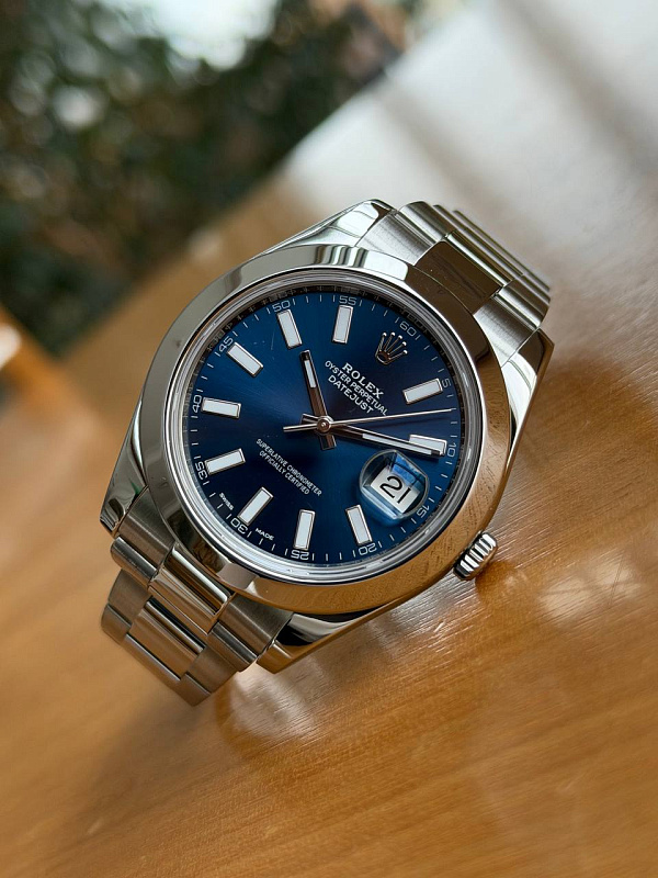 Rolex Oyster Perpetual Datejust II 41 mm Blue Dial 116300