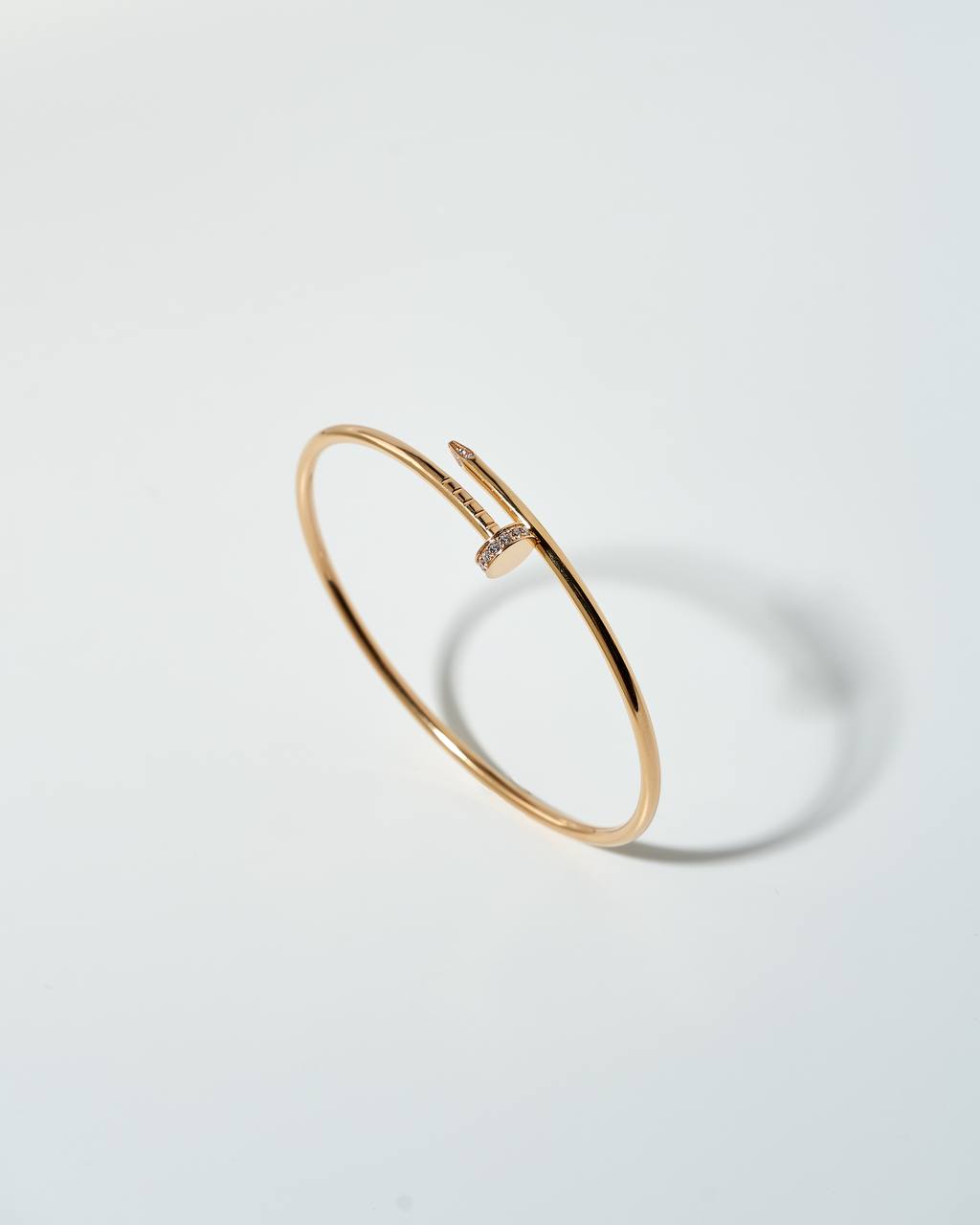 Браслет Cartier Just un Clou Bracelet Yellow Gold Diamonds