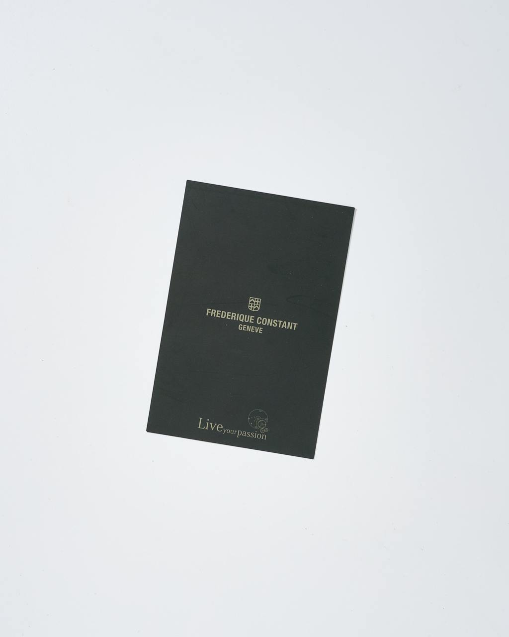 Frederique Constant Booklet