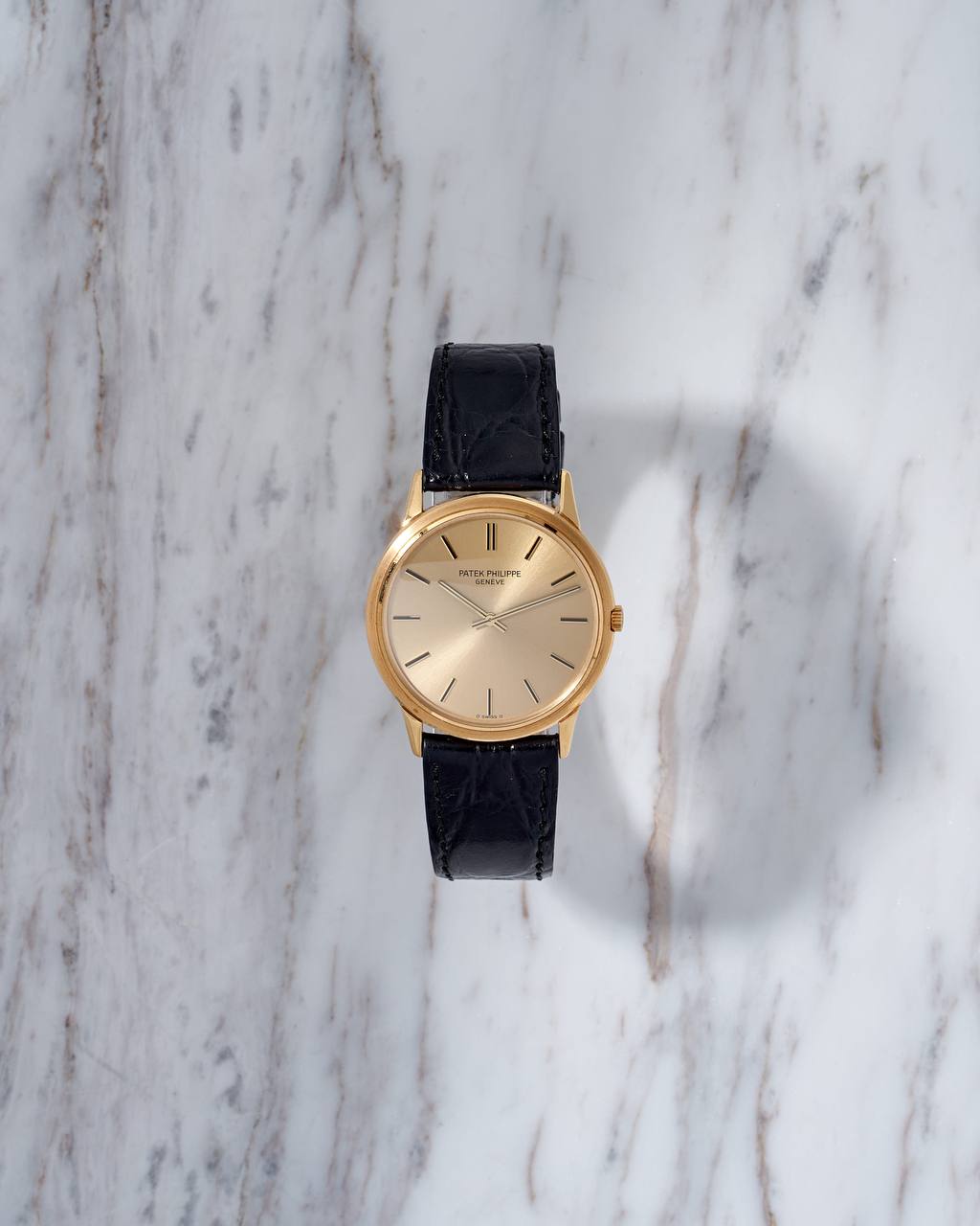 Patek Philippe Calatrava Manual Winding Onyx Indexes 3591