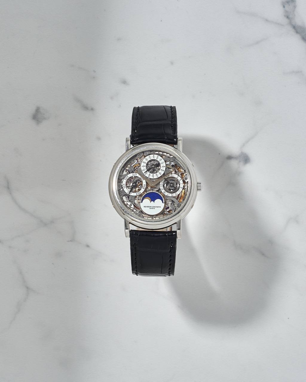 Vacheron Constantin Perpetual Calendar Skeleton 43032 Platinum 