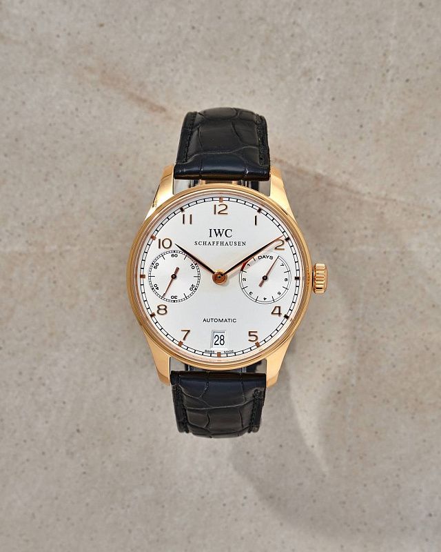 IWC Portugieser Automatic 7 Days Power Reserve White Dial