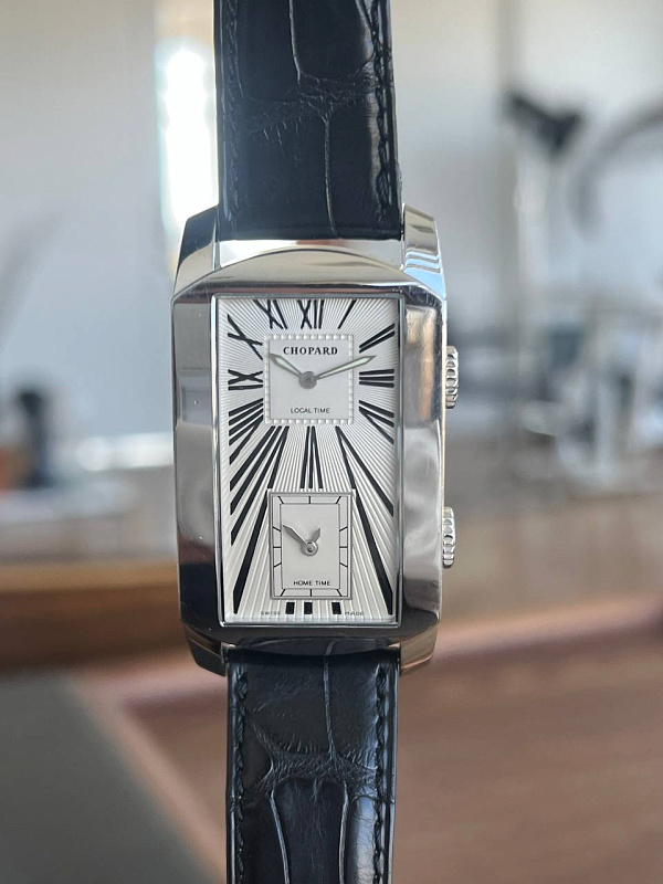 Chopard L.U.C Dual Tec GMT White Gold