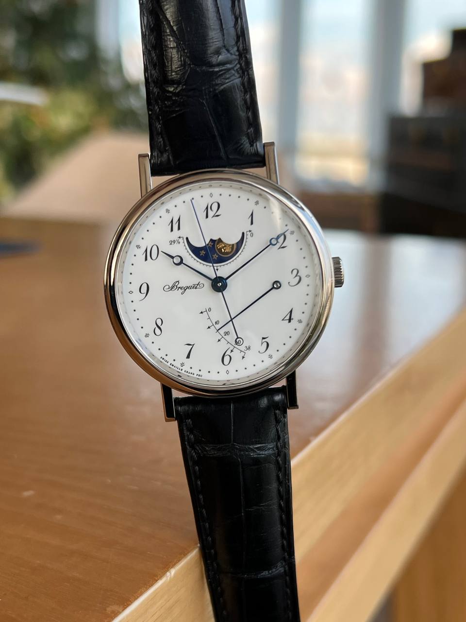 Breguet Classic Moonphase Power Reserve 7787 White Gold