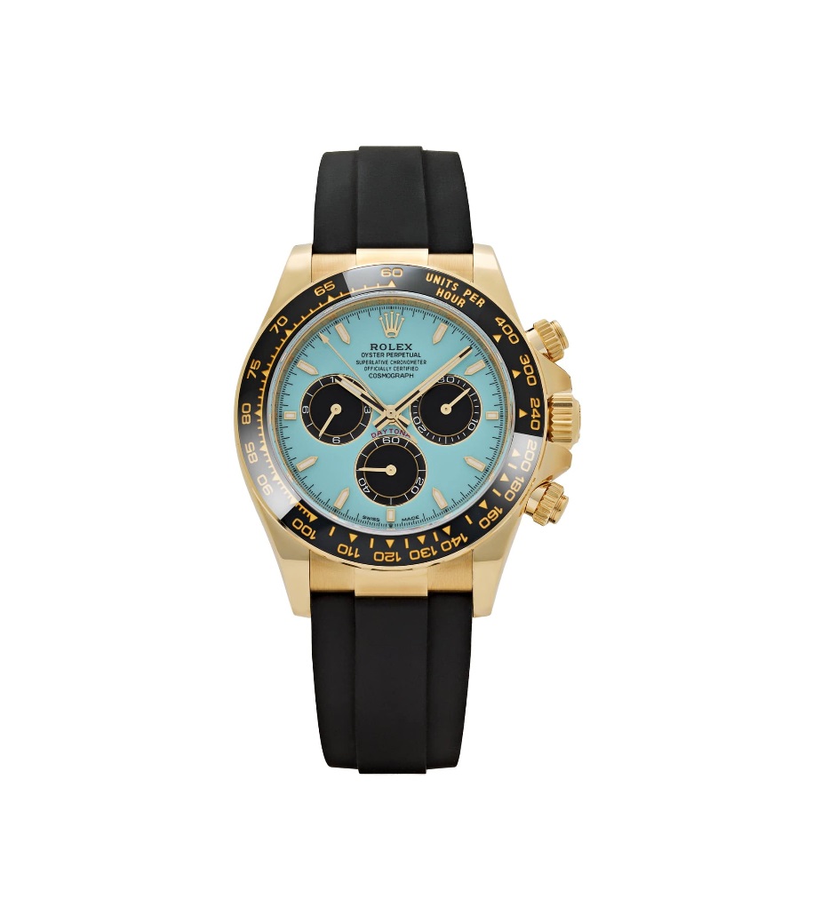 Rolex Daytona Yellow Gold 40mm Tuequoise 126518LN  