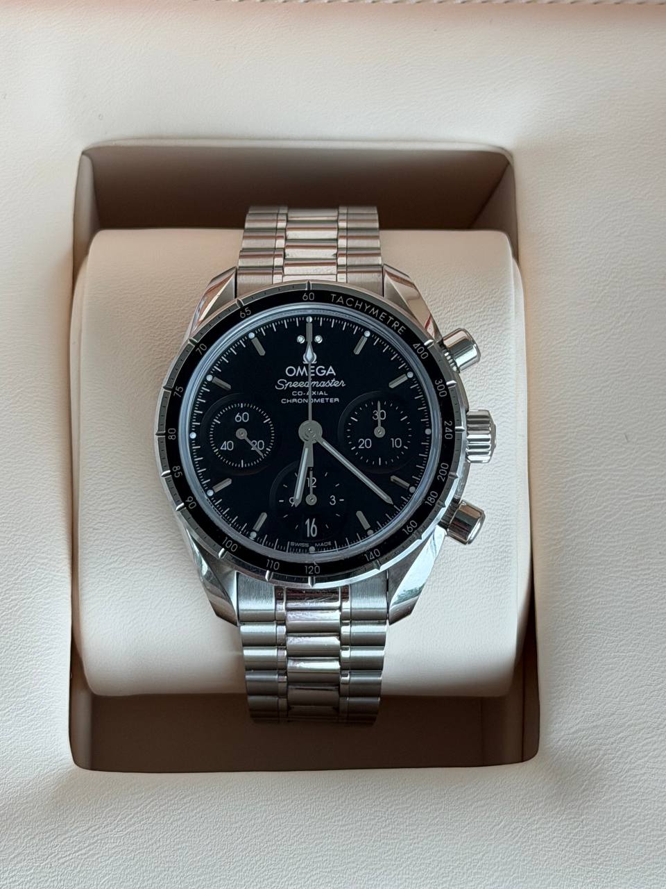 Omega Speedmaster 38 Co-Axial Chronometer Chronograph