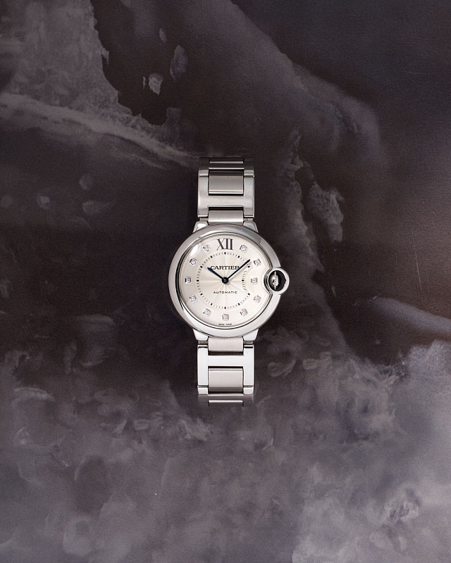 Cartier Ballon Bleu 36mm Steel 3284