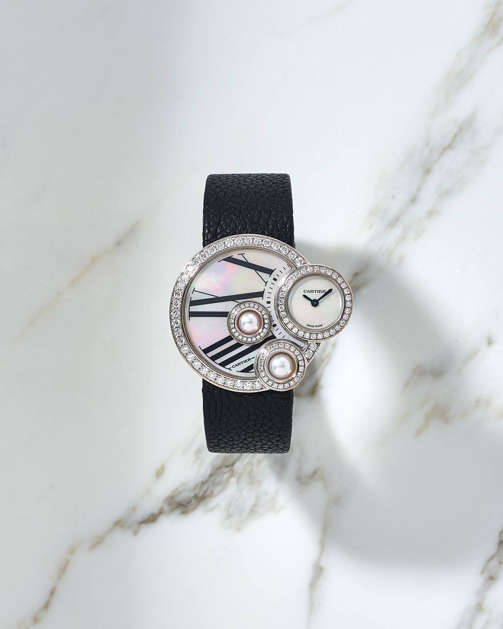 Cartier Libre Perles White Gold MoP Dial 3053