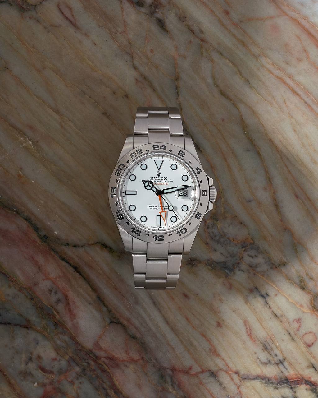 Rolex Explorer II White Dial 216570
